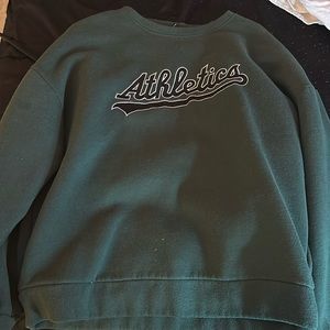 Green Athletic Sweater